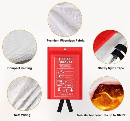 Emergency Fire Blankets: A Must-Have Safety Essential for Every Home - Cook Supplies Online