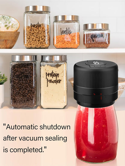 ﻿Electric Mason Jar Vacuum Sealer - Cook Supplies Online