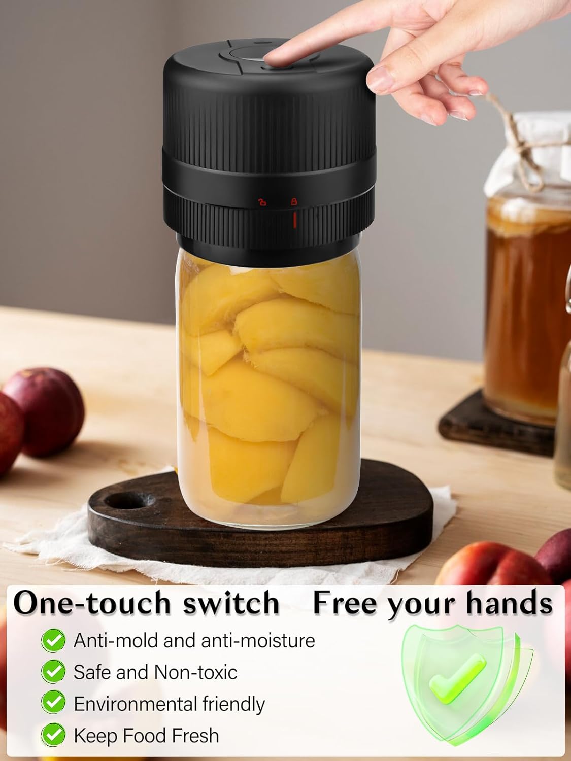 ﻿Electric Mason Jar Vacuum Sealer - Cook Supplies Online