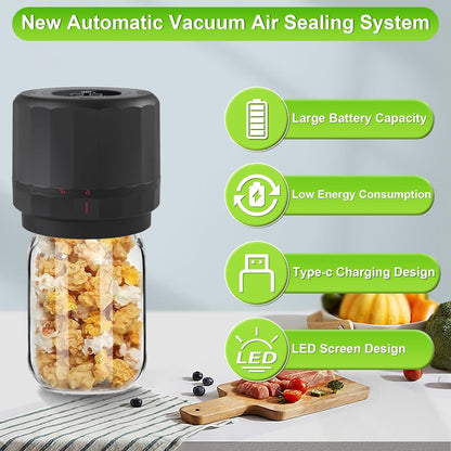 ﻿Electric Mason Jar Vacuum Sealer - Cook Supplies Online