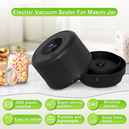 ﻿Electric Mason Jar Vacuum Sealer - Cook Supplies Online