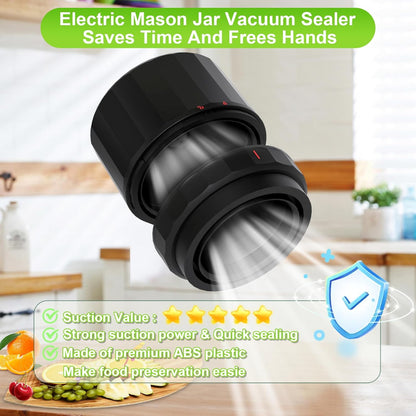 ﻿Electric Mason Jar Vacuum Sealer - Cook Supplies Online