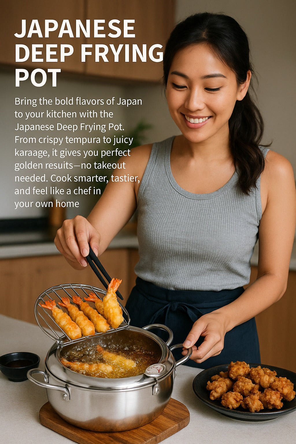 Japanese Deep Frying Pot - Cook Supplies Online