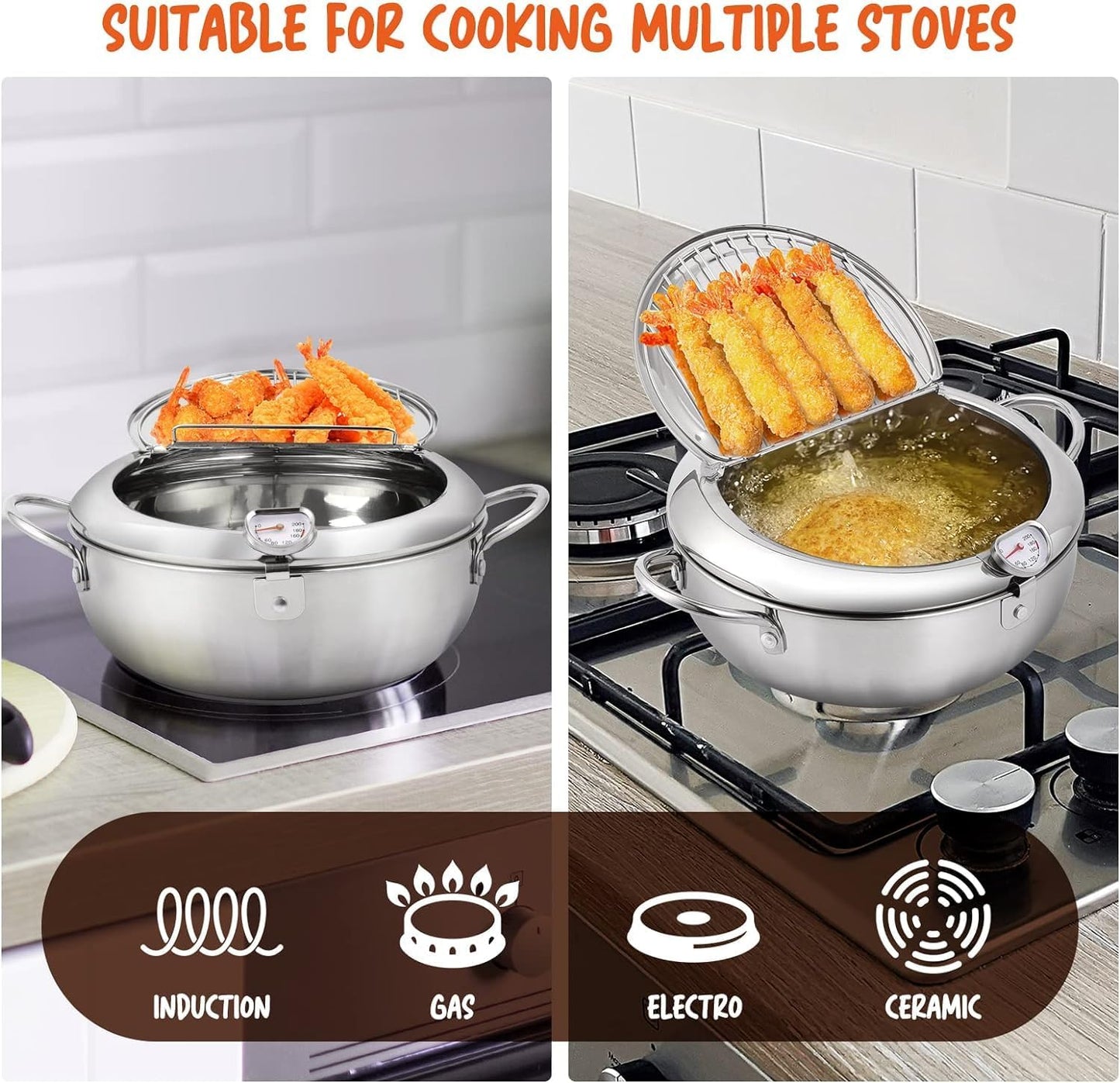 Japanese Deep Frying Pot - Cook Supplies Online